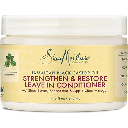 Shea Moisture Jamaican Black Castor Oil Strengthen & Restore Leave-in Conditioner 312g