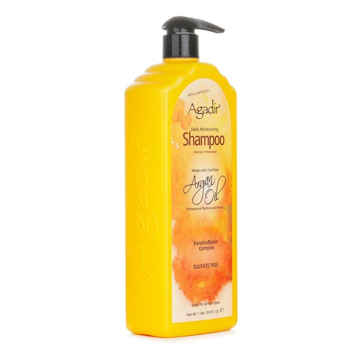 Agadir Argan Oil Daily Moisturizing Shampoo (For All Hair Types) 1000ml/33.8oz