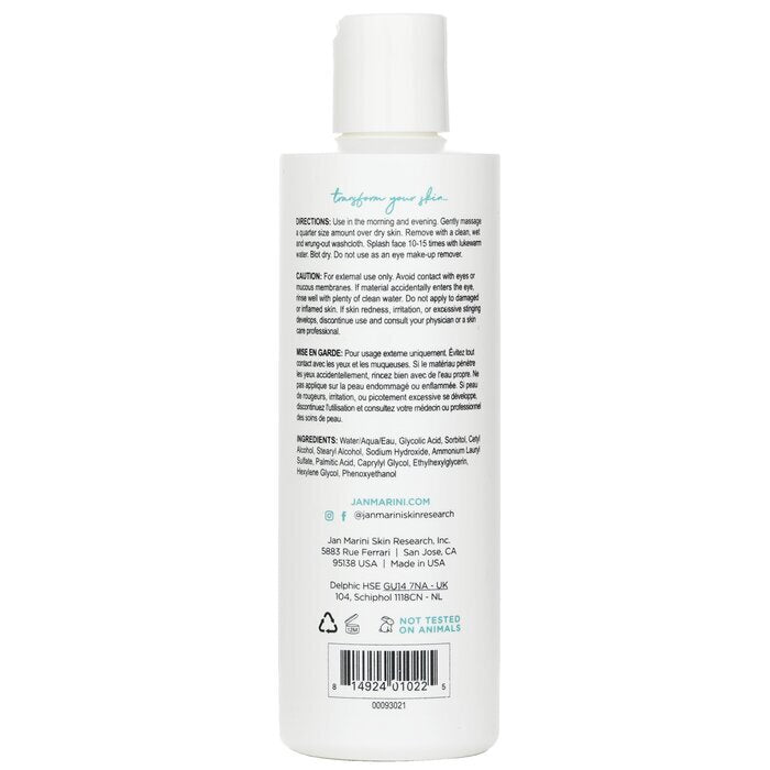 Jan Marini Bioglycolic Face Cleanser 237ml/8oz