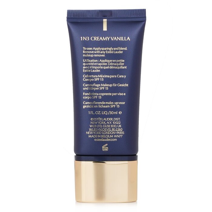 Estee Lauder Double Wear Maximum Cover Camouflage Make Up (Face & Body) SPF15 - #03/1N3 Creamy Vanilla 30ml/1oz