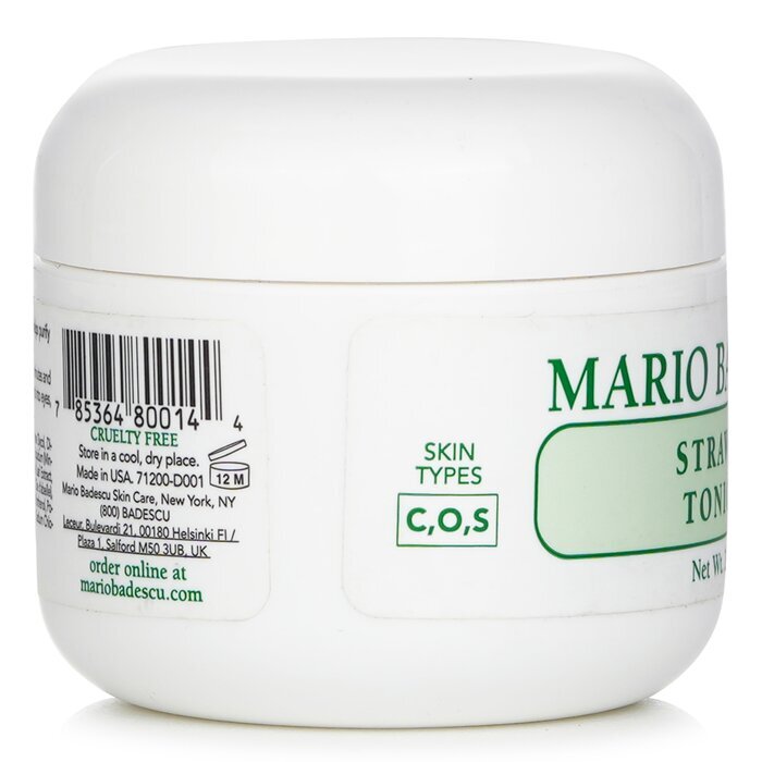 Mario Badescu Strawberry Tonic Mask - For Combination/ Oily/ Sensitive Skin Types 59ml/2oz