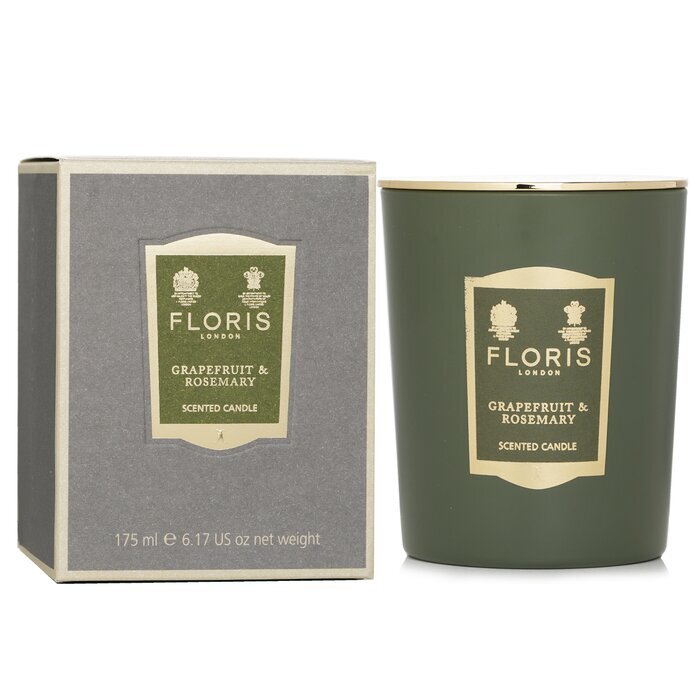 Floris Scented Candle - Grapefruit & Rosemary 175g/6oz