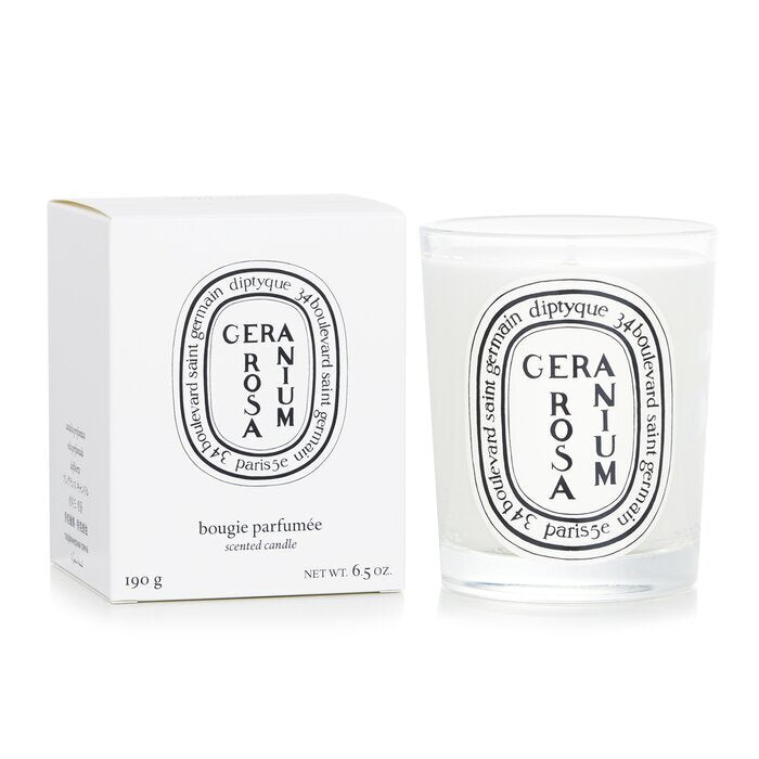 Diptyque Scented Candle - Geranium Rosa (Rose Geranium) 190g/6.5oz