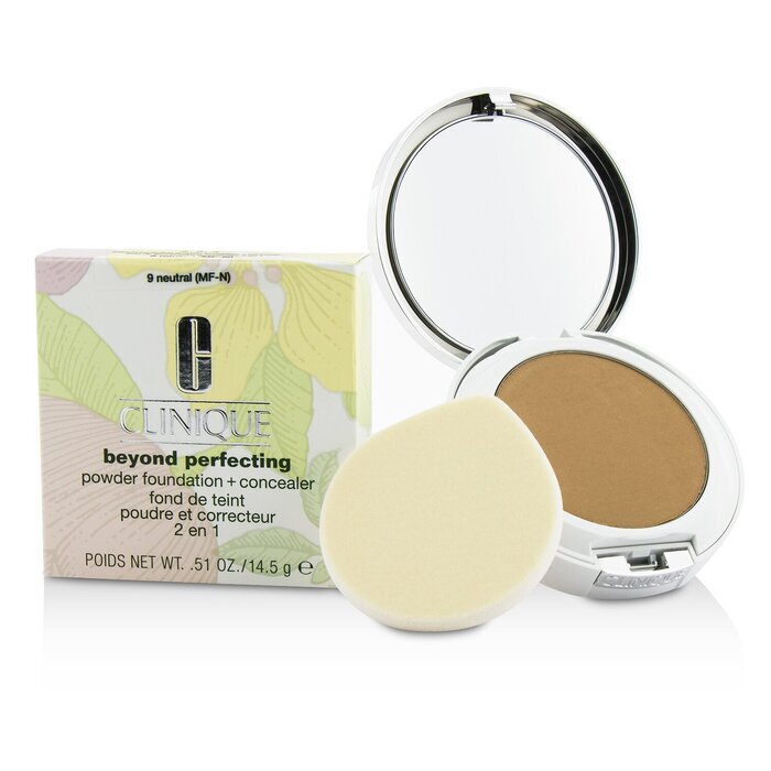 Clinique Beyond Perfecting Powder Foundation + Corrector - # 09 Neutral (MF-N) 14.5g/0.51oz