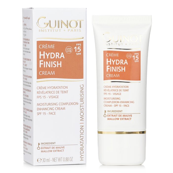 Guinot Creme Hydra Finish Face Moisturiser Complexion Enhancer SPF15 30ml/0.88oz