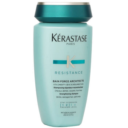 Kerastase Resistance Bain Force Architecte Strengthening Shampoo (For Brittle, Damaged Hair, Split Ends) 250ml/8.5oz