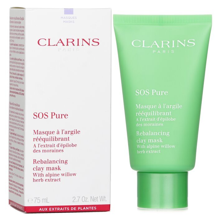 Clarins SOS Pure Rebalancing Clay Mask with Alpine Willow - Combination to Oily Skin 75ml/2.3oz