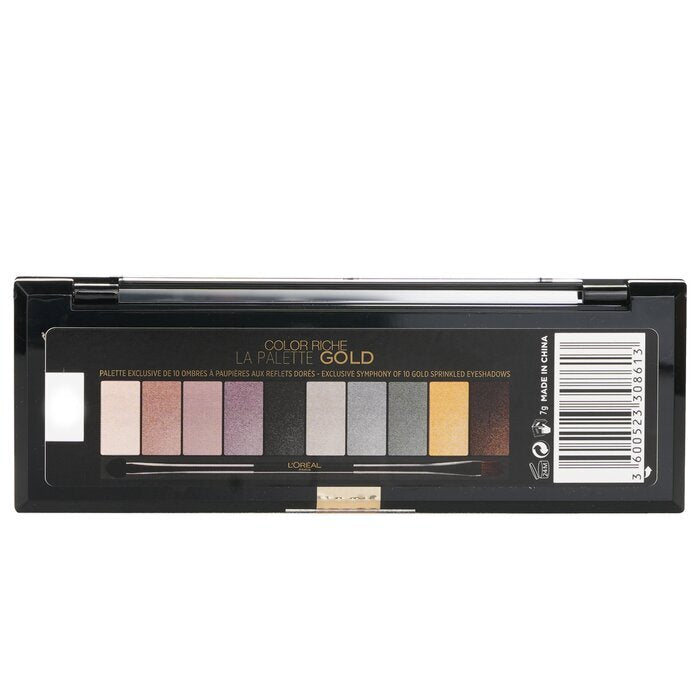 L'Oreal Color Riche Eyeshadow Palette - (Gold) 7g/0.23oz