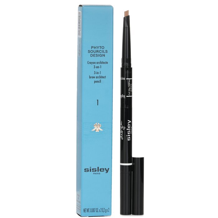 Sisley Phyto Sourcils Design 3 In 1 Brow Architect Pencil - # 1 Cappuccino 2x0.2g/0.007oz