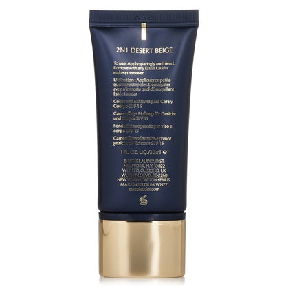 Estee Lauder Double Wear Maximum Cover Camouflage Make Up (Face & Body) SPF15 - #2N1 Desert Beige 30ml/1oz