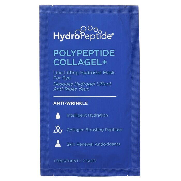 HydroPeptide Polypeptide Collagel+ Line Lifting Hydrogel Mask For Eye 8 Treatments