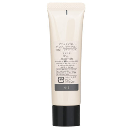 ADDICTION The Foundation SPF 12 - # 012 (Sand) 30ml/1.1oz