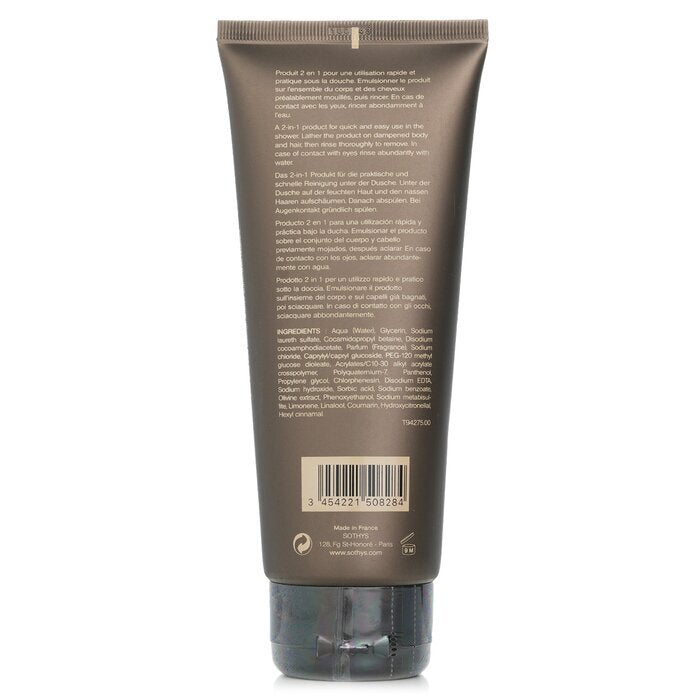 Sothys Homme Hair And Body Revitalizing Gel Cleanser 200ml/6.76oz