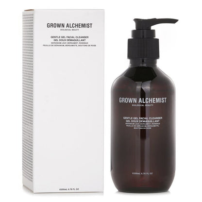 Grown Alchemist Gentle Gel Facial Cleanser - Geranium Leaf, Bergamot & Rose-Bud 200ml/6.67oz