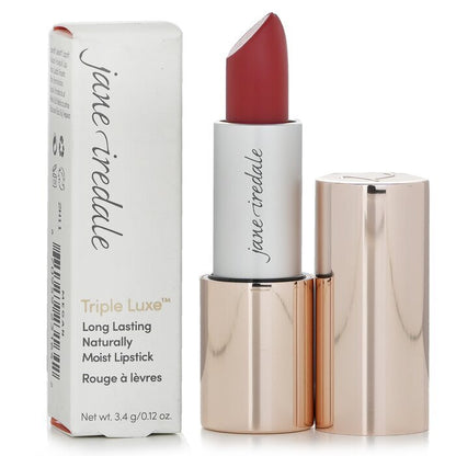 Jane Iredale Triple Luxe Long Lasting Naturally Moist Lipstick - # Megan (Strawberry Red) 3.4g/0.12oz