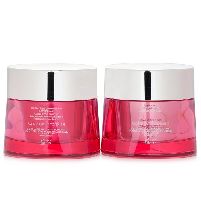 Estee Lauder Nutritious Super-Pomegranate Day & Night Radiance Set: Moisture Creme 50ml+ Night Creme/Mask 50ml 2pcs