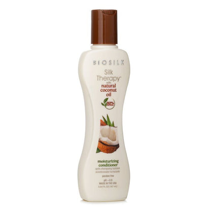 BioSilk Silk Therapy with Coconut Oil Moisturizing Conditioner 167ml/5.64oz