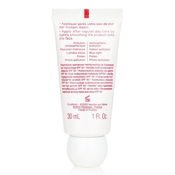 Clarins UV Plus [5P] Anti-Pollution Multi-Protection Moisturizing Screen SPF 50 - Rose 30ml/1oz