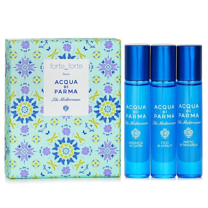 Acqua Di Parma Blu Mediterraneo Forte Special Edition Unisex Discovery Set 3x 12ml (mirto+arancia+fico)