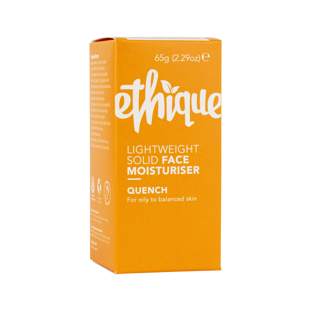 Ethique Face Moisturiser Lightweight Solid Quench (For Oily To Balanced Skin) 65g