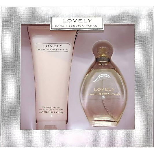 Sarah Jessica Parker Lovely 2pc Set - Eau De Parfum & Soft Body Lotion 200ml 100ml