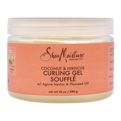 Shea Moisture Coconut And Hibiscus Curling Gel Souflee 340g