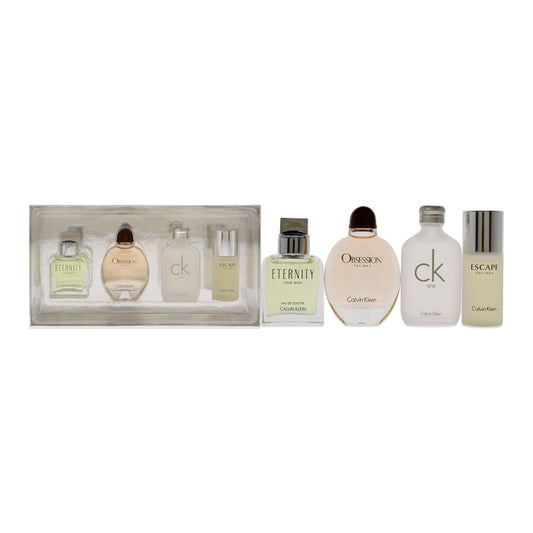 Calvin Klein Man Mini Set Eau De Toilette 4x 15ml (obsession & Eternity & Ck One & Escape)