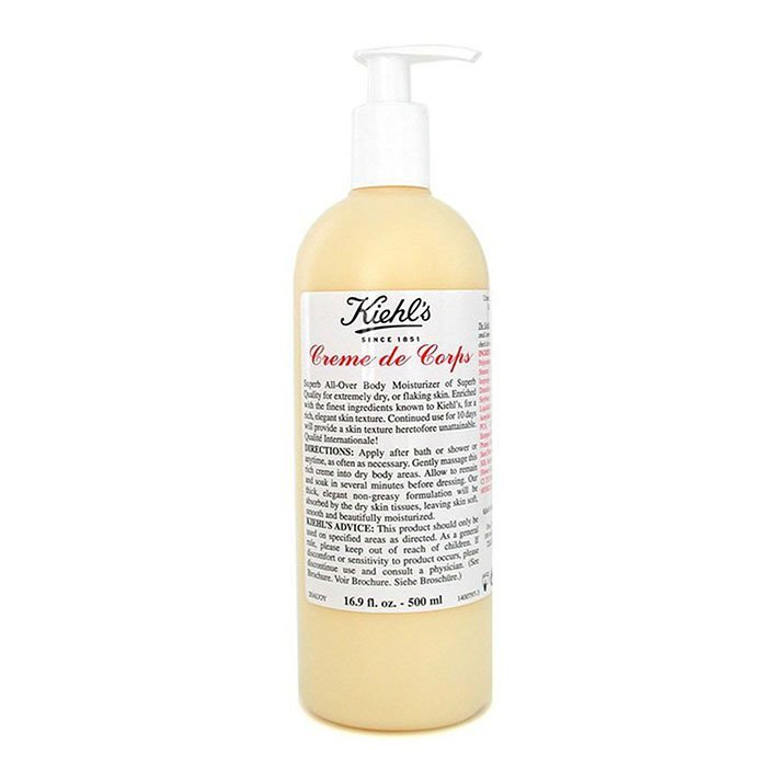 Kiehl's Creme De Corps Body Moisturizer with Pump 500ml/16.9oz