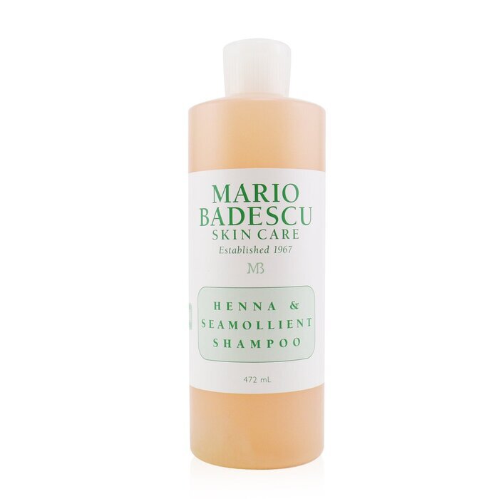 Mario Badescu Henna & Seamollient Shampoo (For All Hair Types) 472ml/16oz