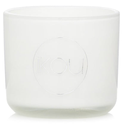 iKOU Eco-Luxury Aromacology Natural Wax Candle Glass - Happiness (Coconut & Lime) 85g