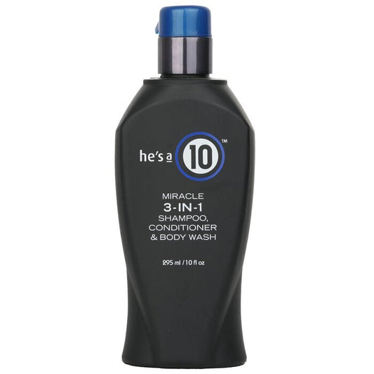 It's A 10 He's A 10 Miracle 3-In-1 Shampoo, Conditioner & Body Wash 295ml/10oz