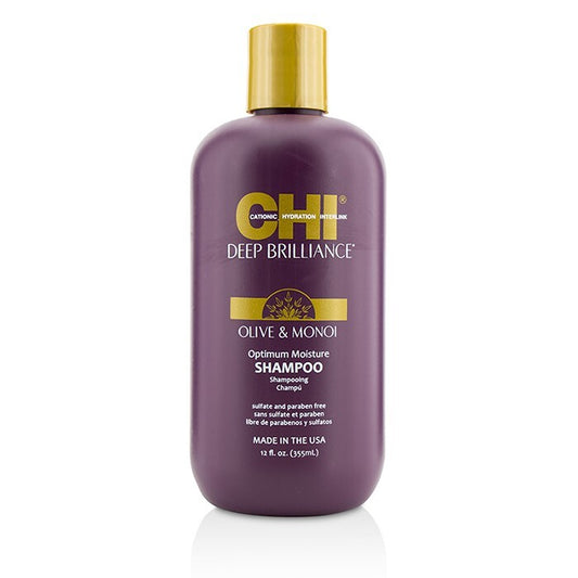 CHI Deep Brilliance Olive & Monoi Optimum Moisture Shampoo 355ml/12oz