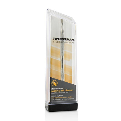 Tweezerman Stainless Steel Pushy & Nail Cleaner (Studio Collection)