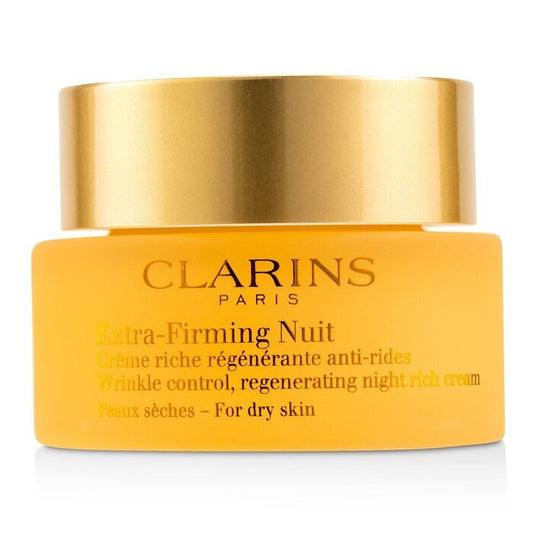 Clarins Extra-Firming Nuit Wrinkle Control, Regenerating Night Rich Cream - For Dry Skin 50ml/1.6oz