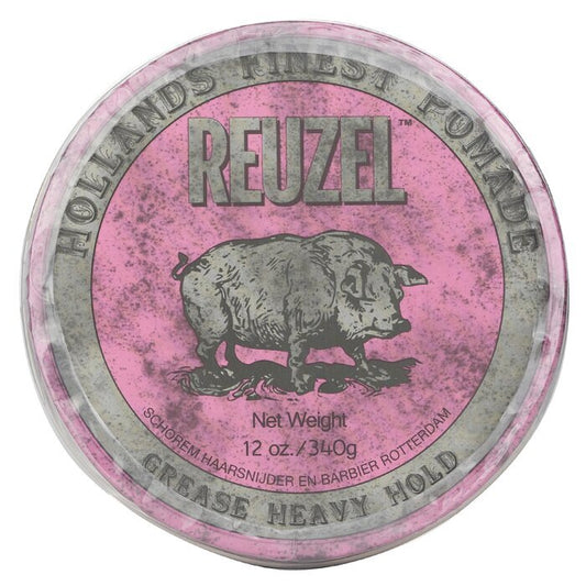 Reuzel Pink Pomade (Grease Heavy Hold) 340g/12oz