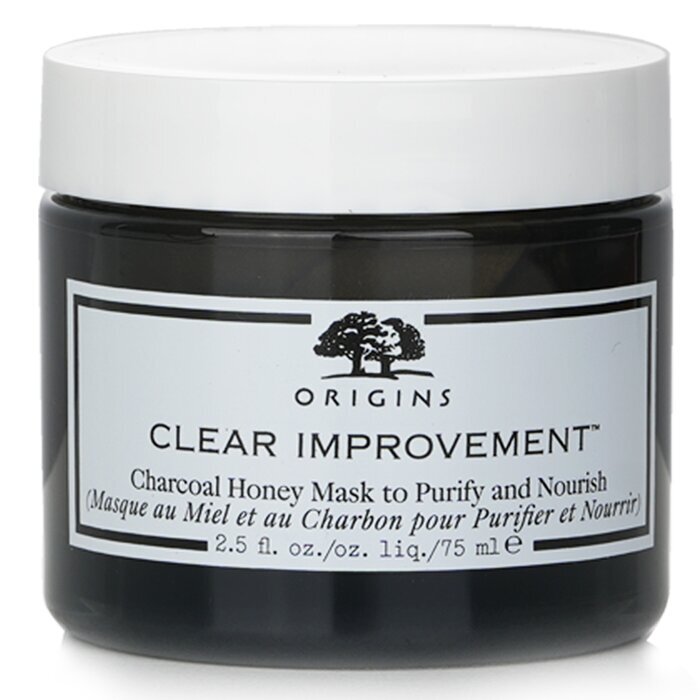 Origins Clear Improvement Charcoal Honey Mask To Purify & Nourish 75ml/2.5oz