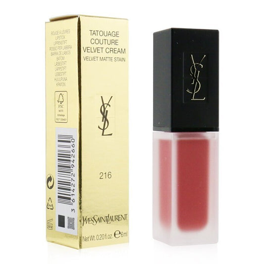 Yves Saint Laurent Tatouage Couture Velvet Cream Velvet Matte Stain - # 216 Nude Emblem 6ml/0.2oz