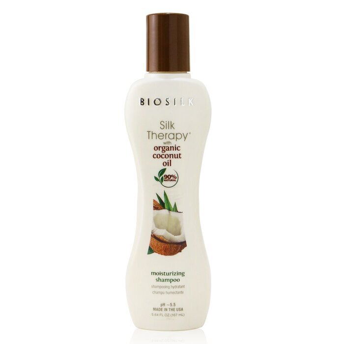 BioSilk Silk Therapy with Coconut Oil Moisturizing Shampoo 167ml/5.64oz