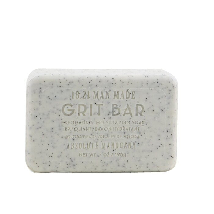 18.21 Man Made Grit Bar - Exfoliating, Moisturizing Soap - # Absolute Mahogany 198g/7oz