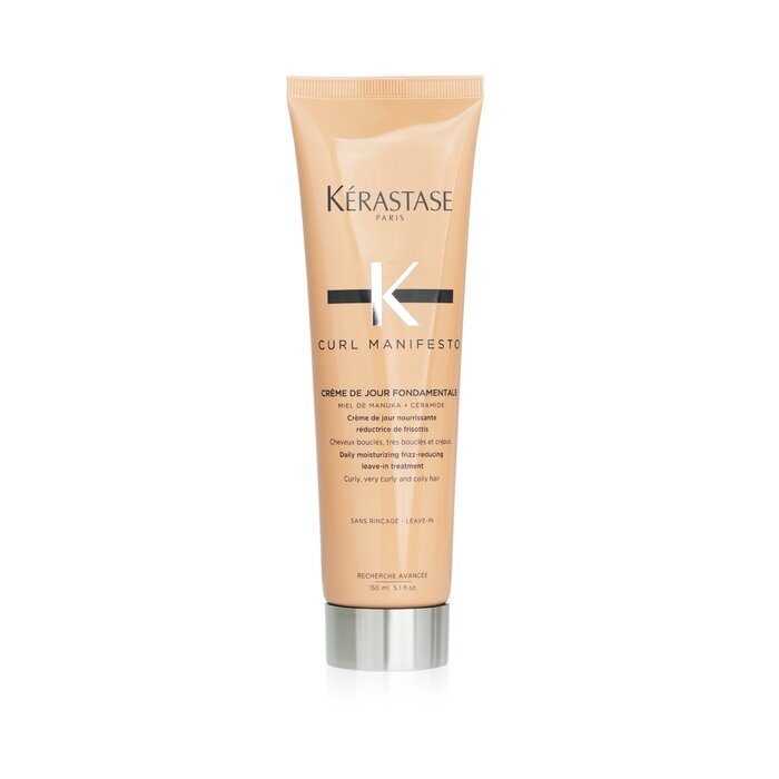 Kerastase Curl Manifesto Creme De Jour Fondamentale Hair Cream Daily Moisturizing Frizz-Reducing Leave-in Treatment - For Curly Hair 150ml/5.1oz