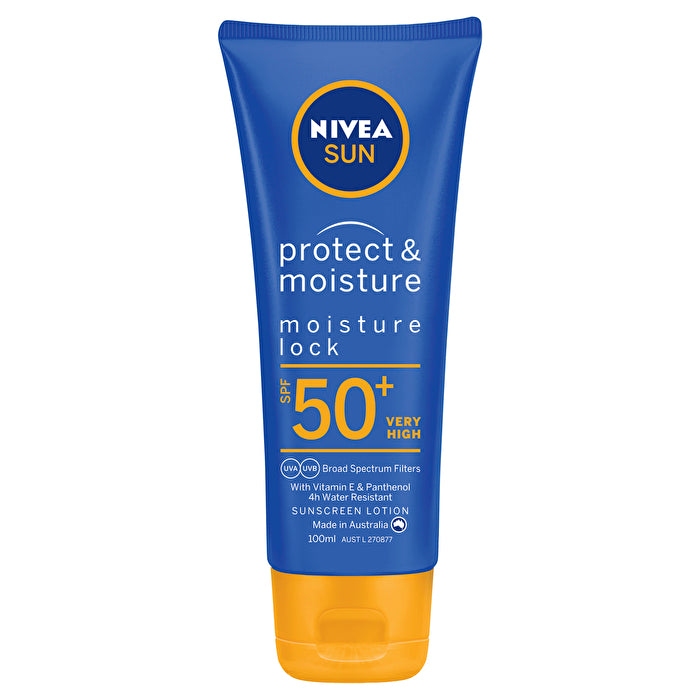 Nivea Protect & Moisture Moisture Lock SPF 50+ Sunscreen Lotion